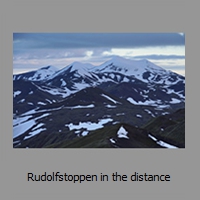 Rudolfstoppen in the distance